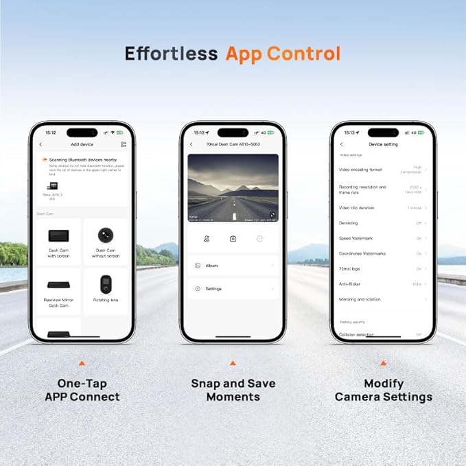 70mai a510 hdr 3k dual dash cam 70mai a510 hdr 3k dual dash cam